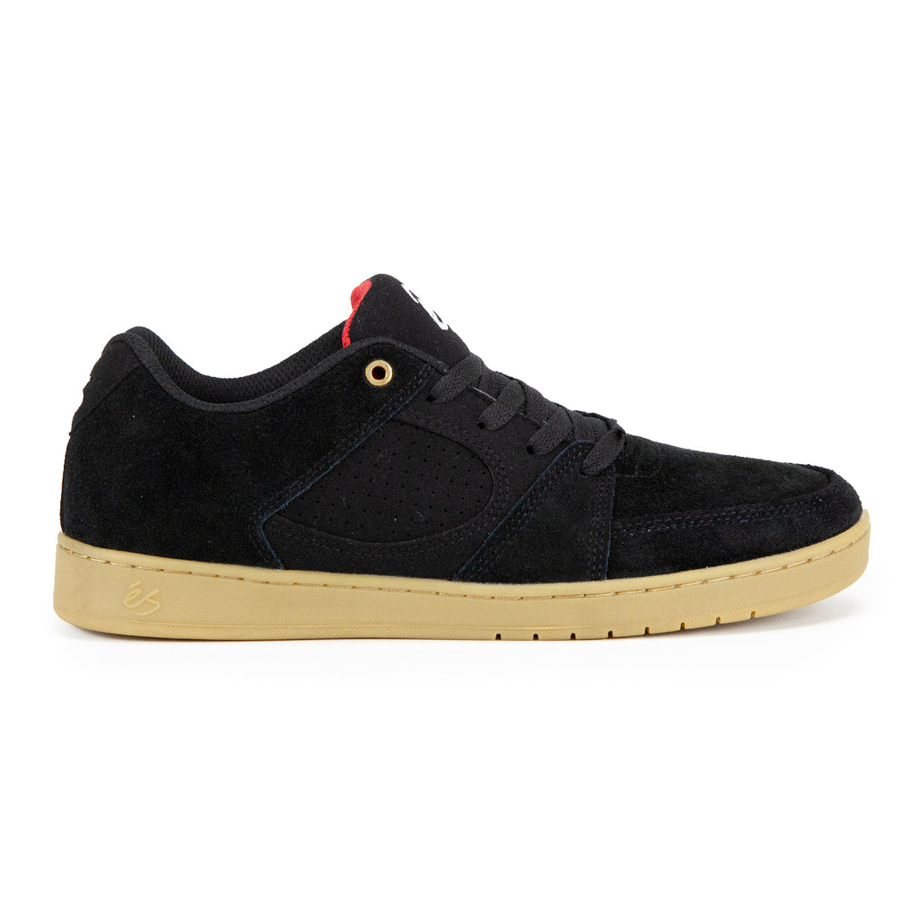 eS Footwear Accel Slim Skate Shoes - Black / Gum - main