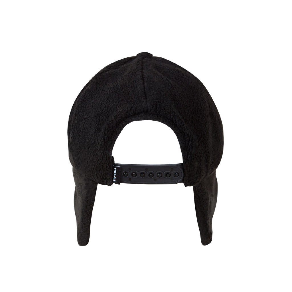 Helas Earflap Cap - Black - back