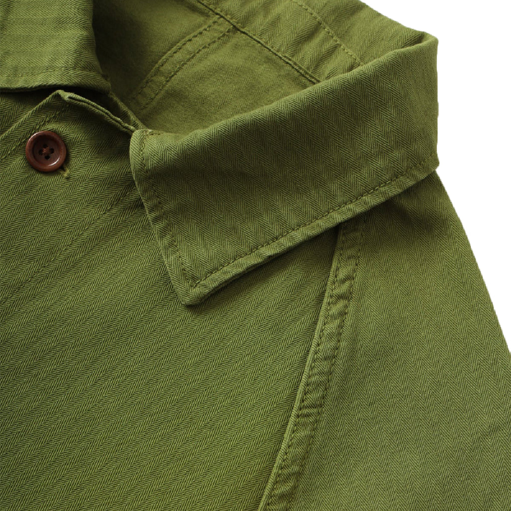 Service Works Herringbone Front of House Jacket - Pesto