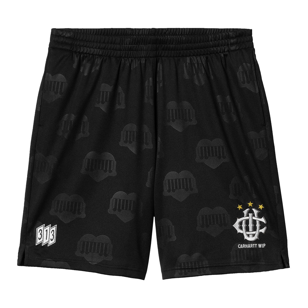 Carhartt Hartt's Football Shorts - Black - front