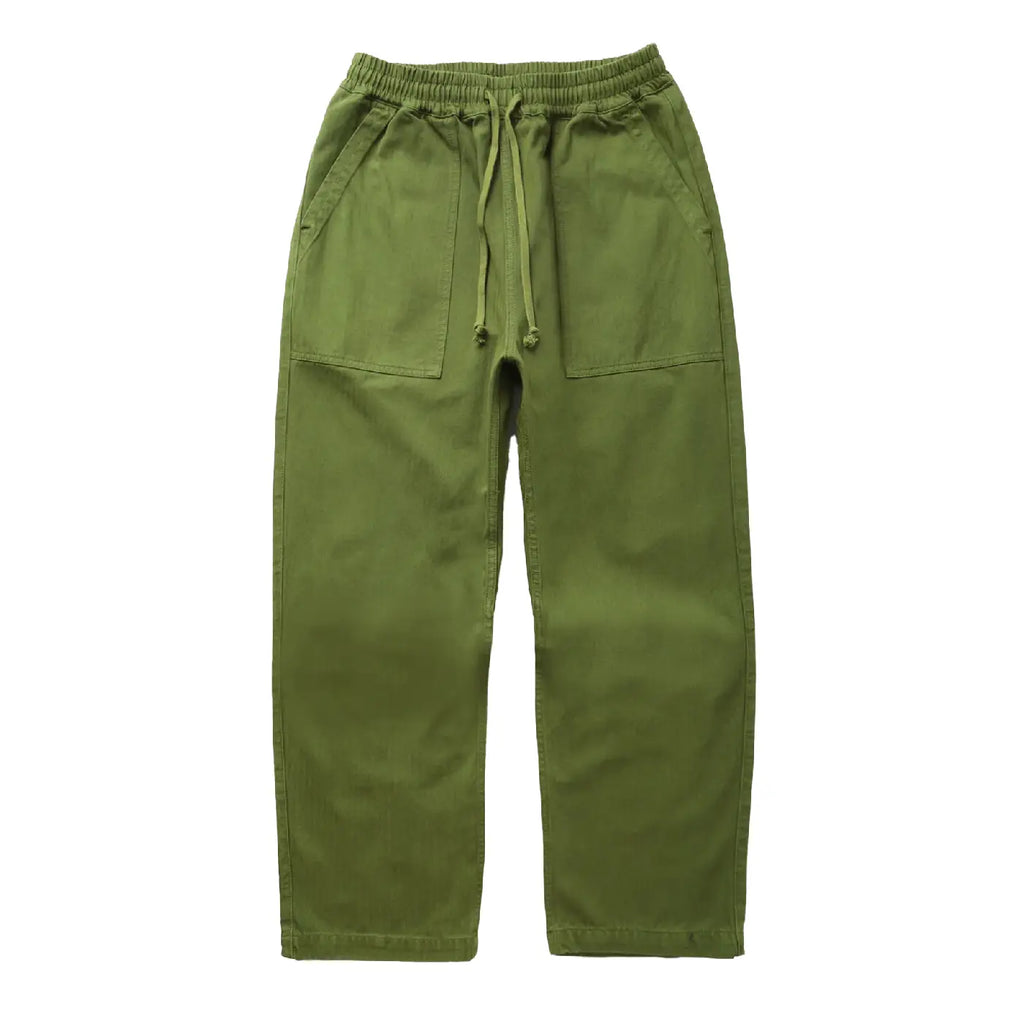 Service Works Herringbone Chef Pant - Pesto