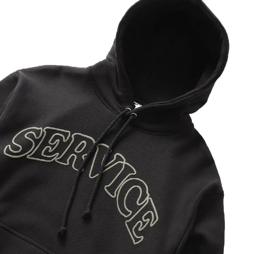 Service Works Arch Logo Hoodie - Black