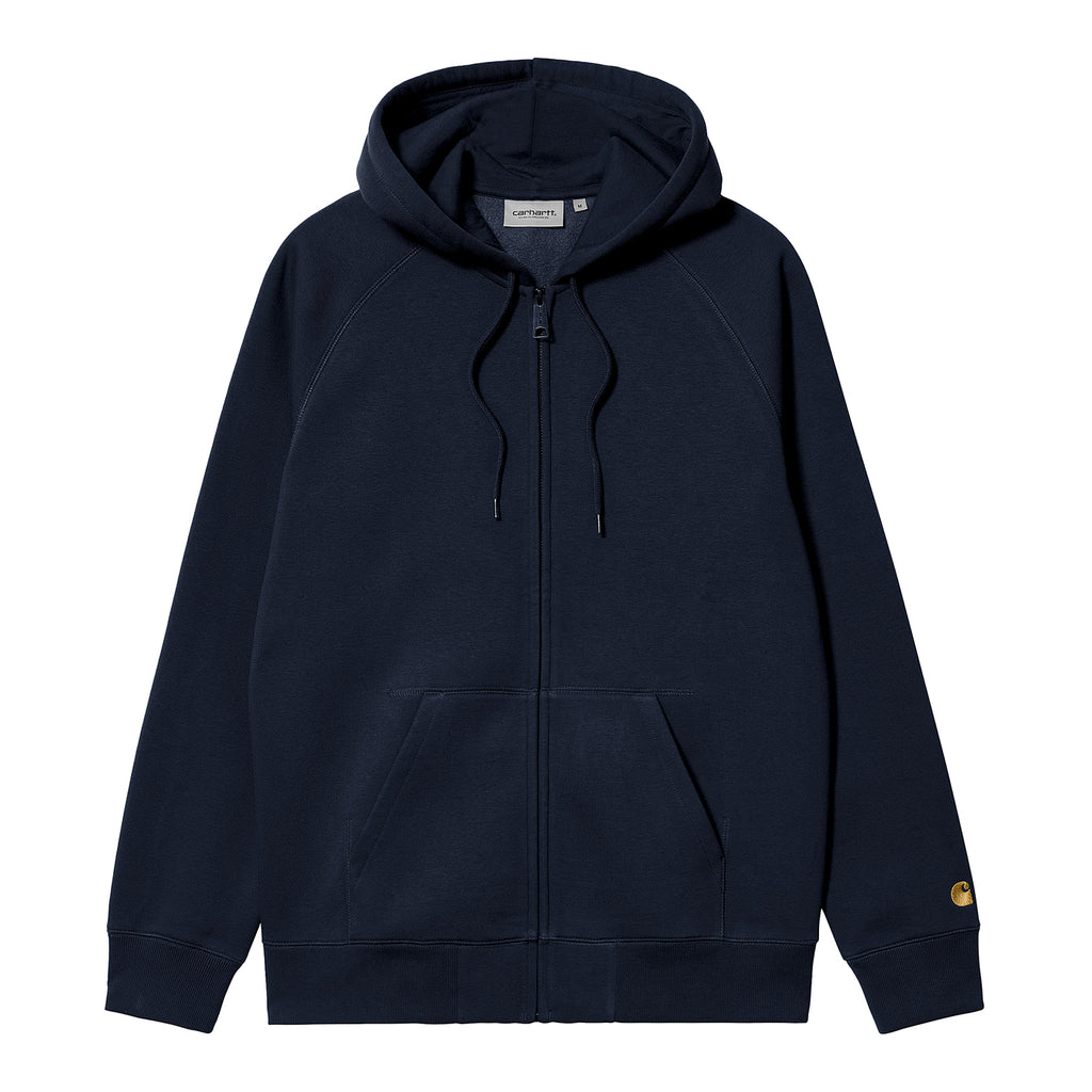 Carhartt WIP Hooded Chase Jacket - Mizar / Gold - front