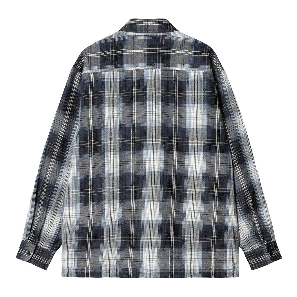 Carhartt WIP L/S Blanton Check Shirt - Mizar - back