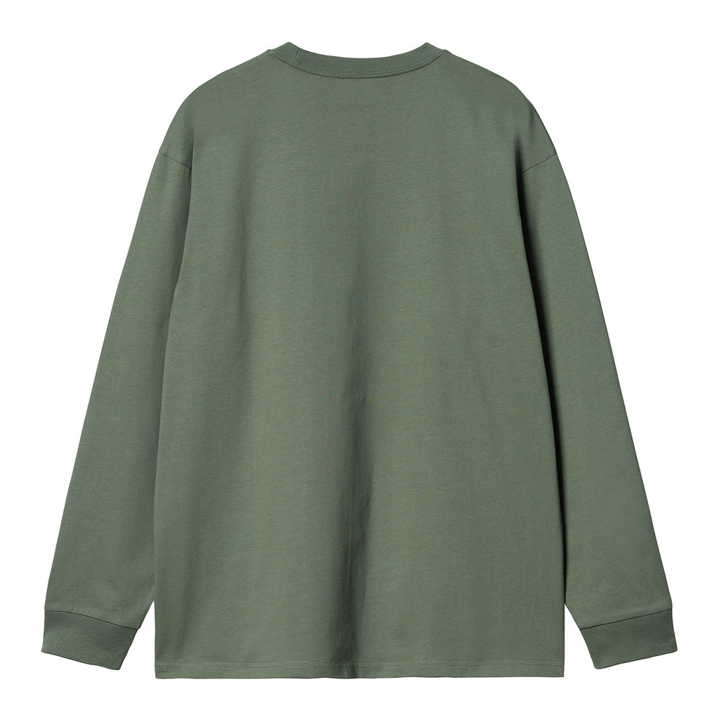 Carhartt WIP L/S Chase T Shirt - Duck Green / Gold