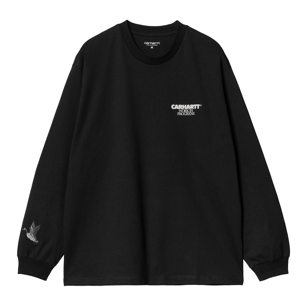 Carhartt WIP Ducks L/S T Shirt - Black