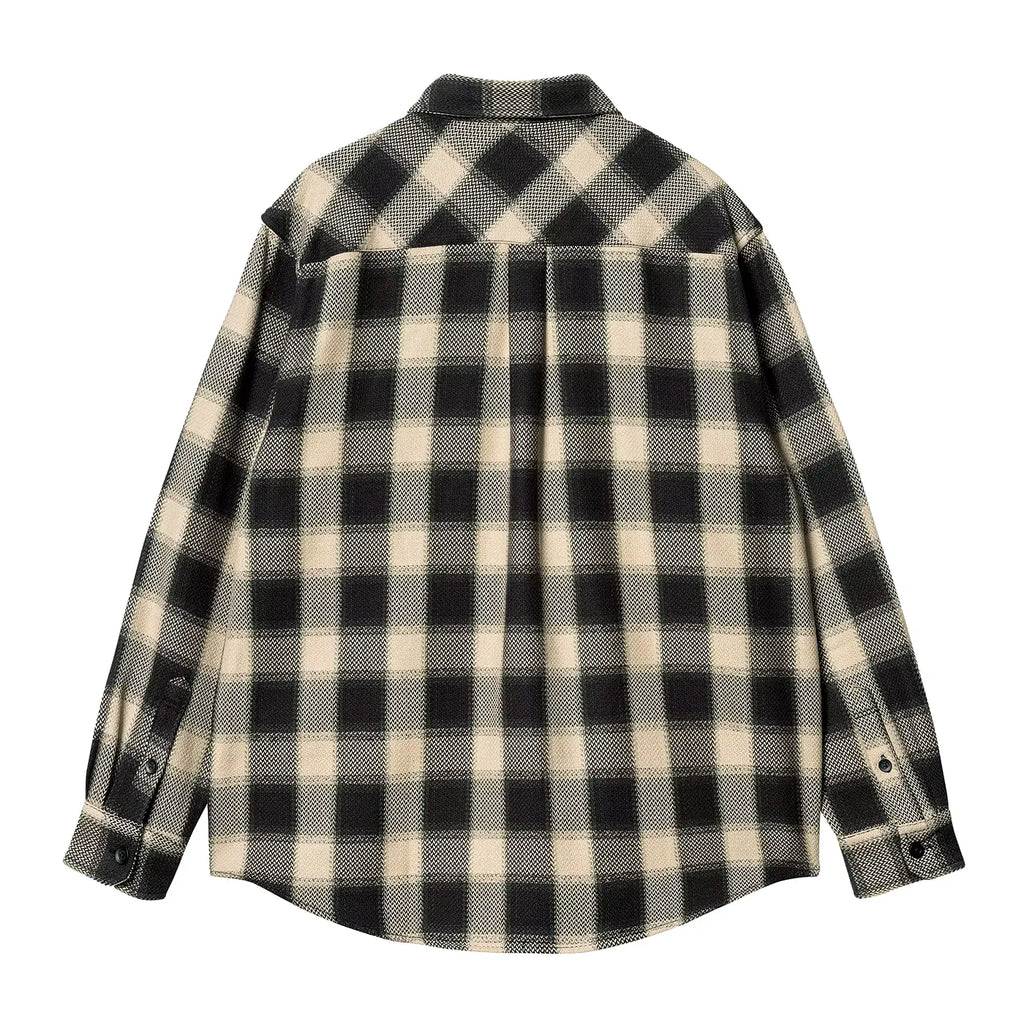 Carhartt WIP L/S Witten Shirt - Witten Check / Wall - back