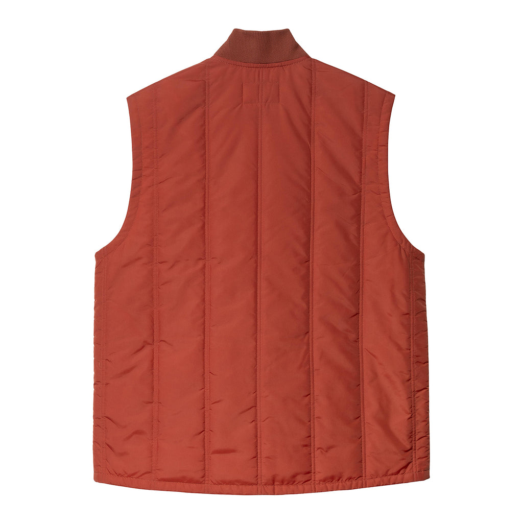 Carhartt WIP Lachlan Vest Liner - Vermillion - back