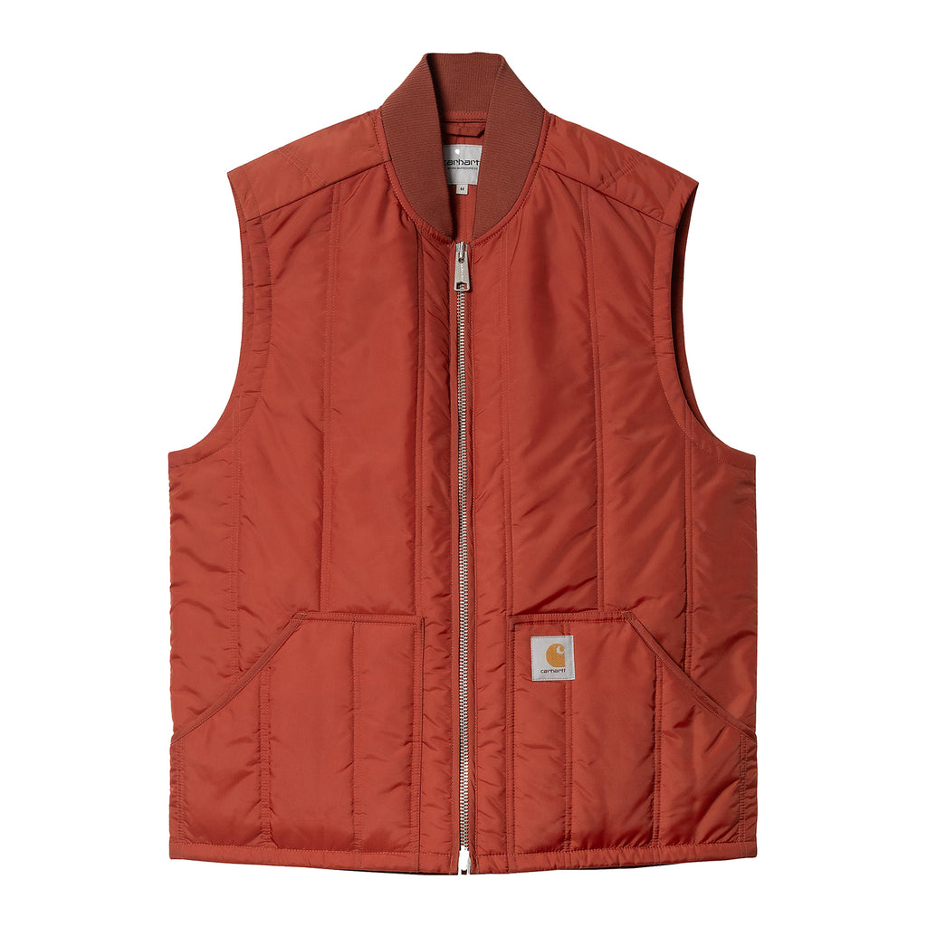 Carhartt WIP Lachlan Vest Liner - Vermillion - front