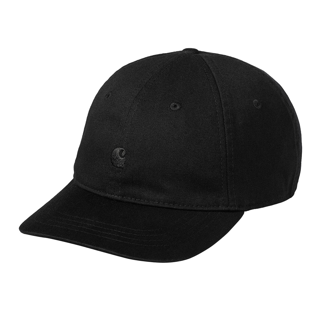 Carhartt WIP Madison Logo Cap - Black / Black - main