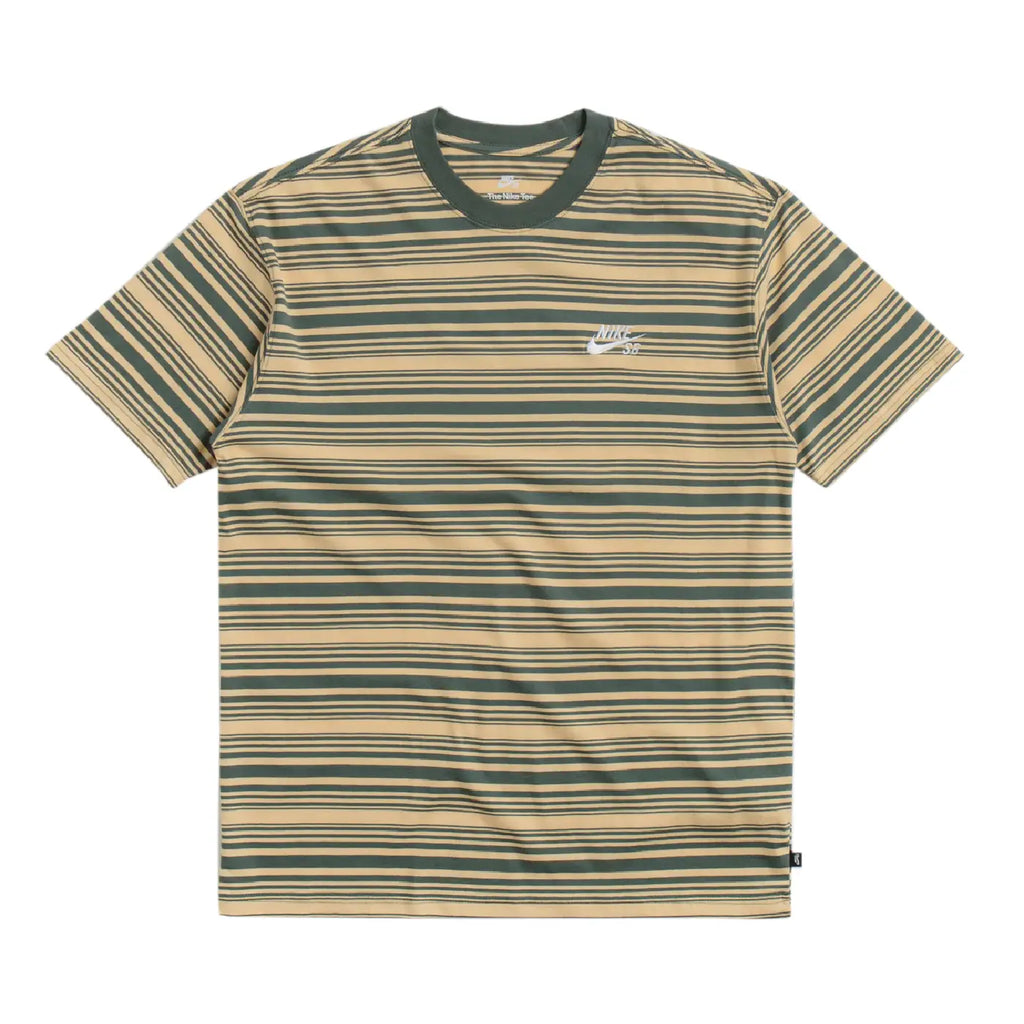 Nike SB Stripe T Shirt - Vintage Green