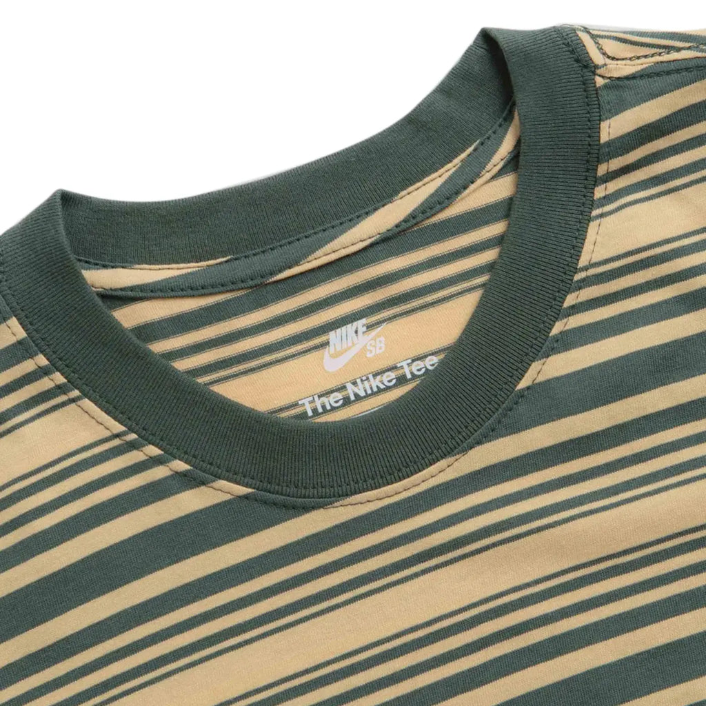 Nike SB Stripe T Shirt - Vintage Green