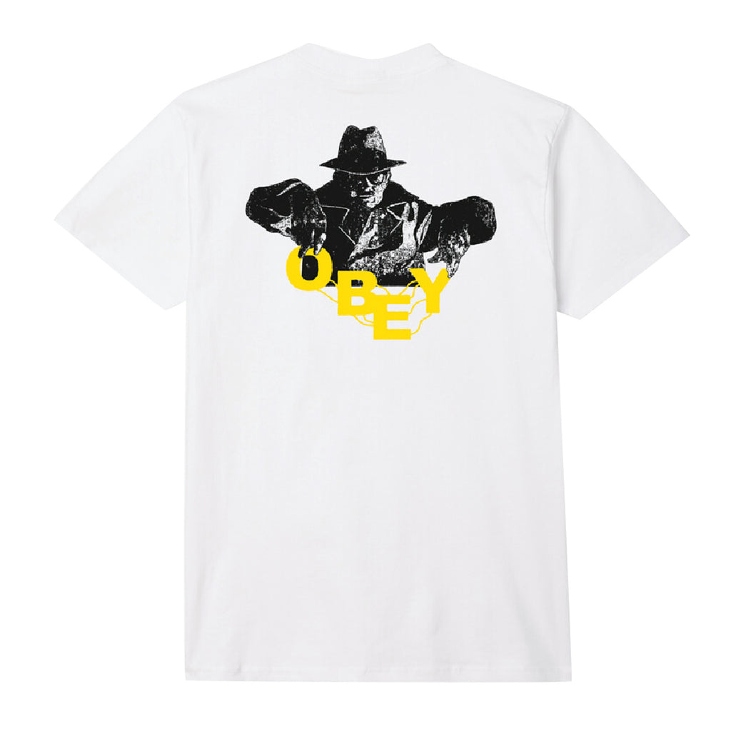 Obey Inner Power T Shirt - White - back