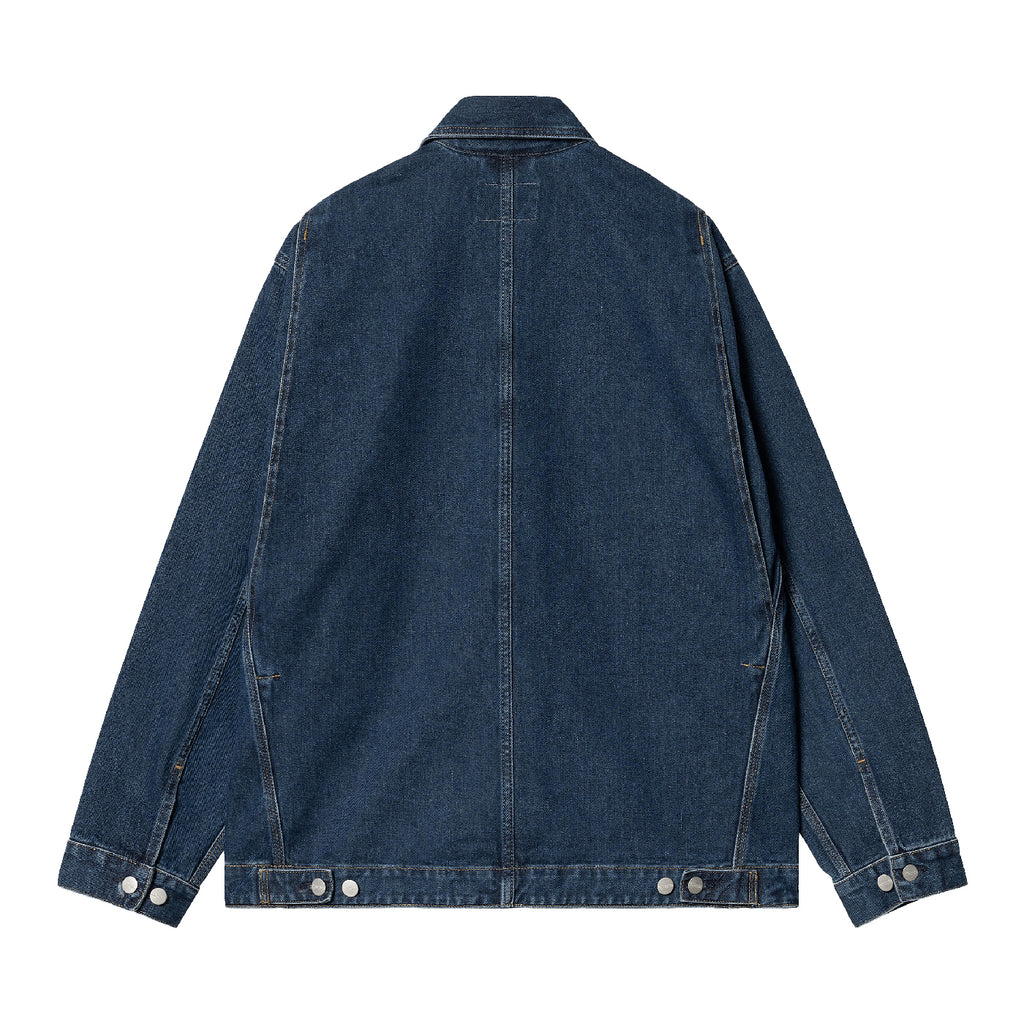 Carhartt WIP OG Double Front Jacket - Blue Stone Washed - back