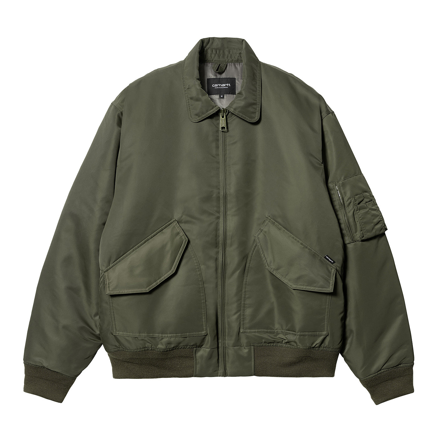 Olten Bomber Jacket in Plant Smoke Green by Carhartt WIP Bored of Southsea