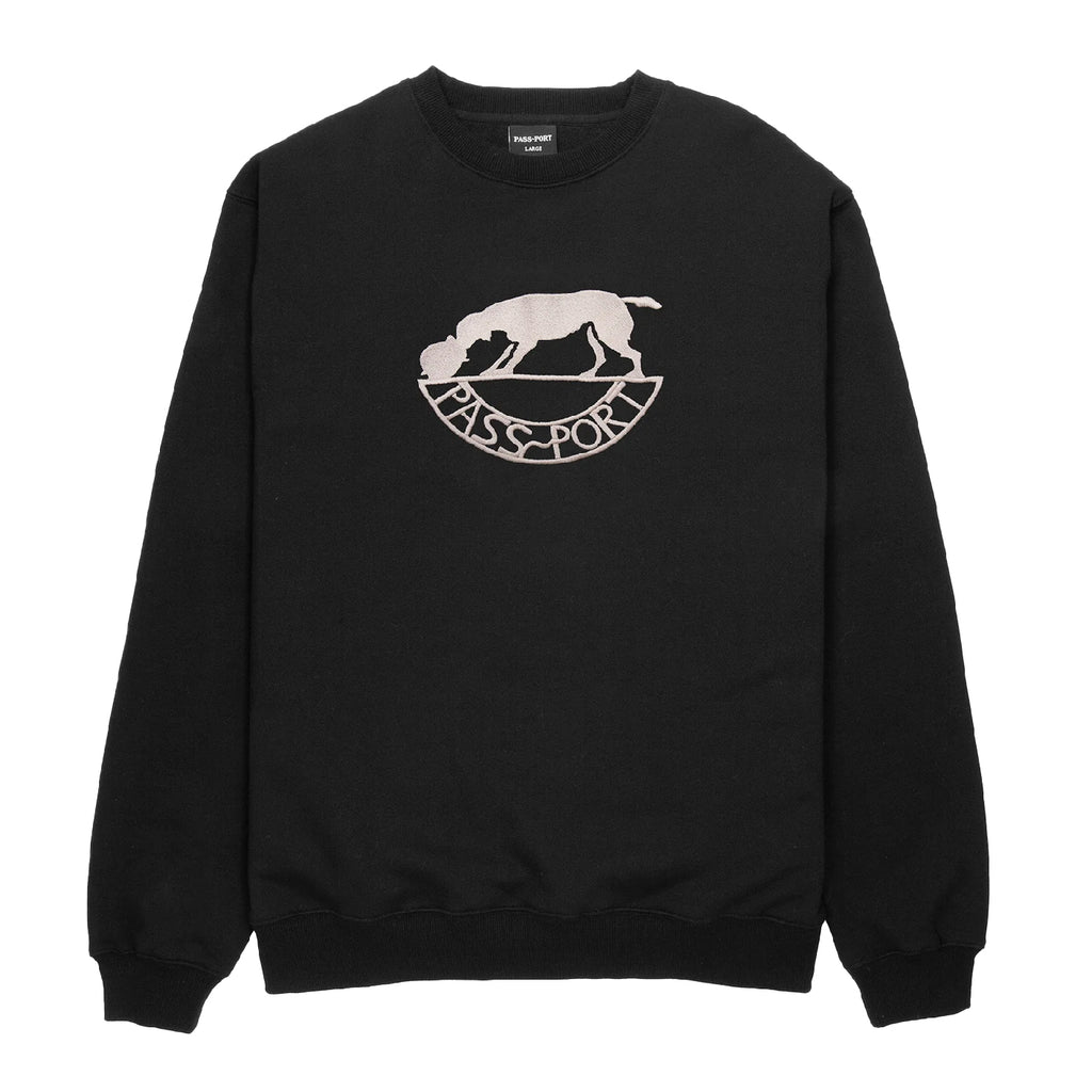 PASS~PORT Fretworks Crew Sweatshirt - Black - main