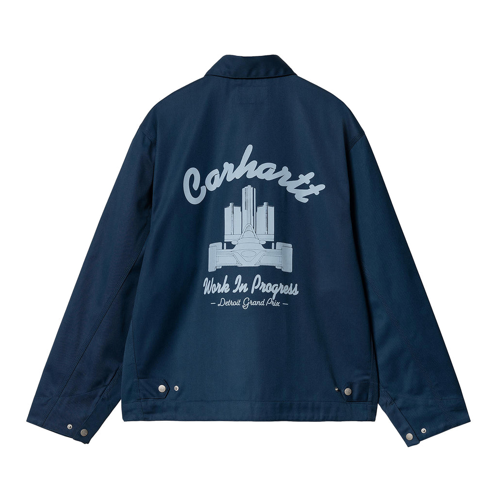 Carhartt WIP Racer Module Jacket - Ink / Frosted Blue - back