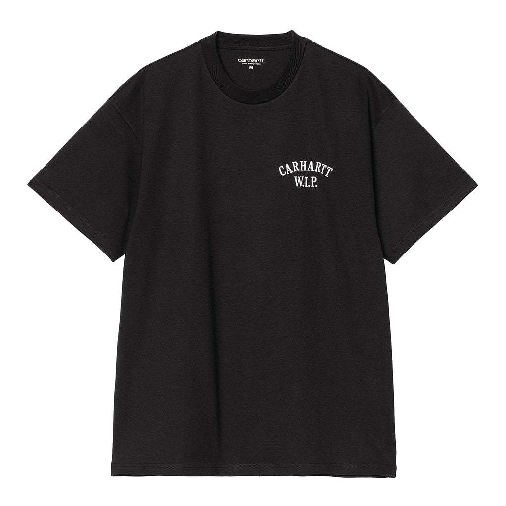 Carhartt WIP Cabinetry T Shirt - Black / White - front