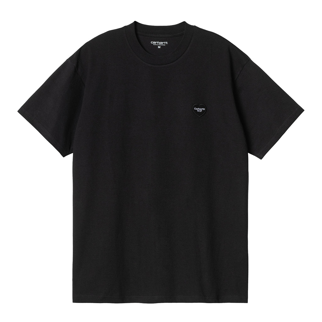 Carhartt WIP Double Heart T Shirt - Black