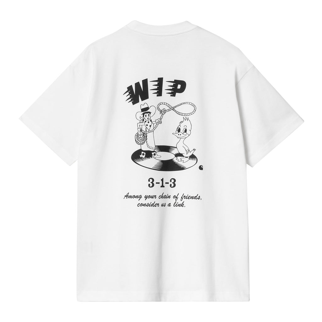 Carhartt WIP Friendship T Shirt - White / Black