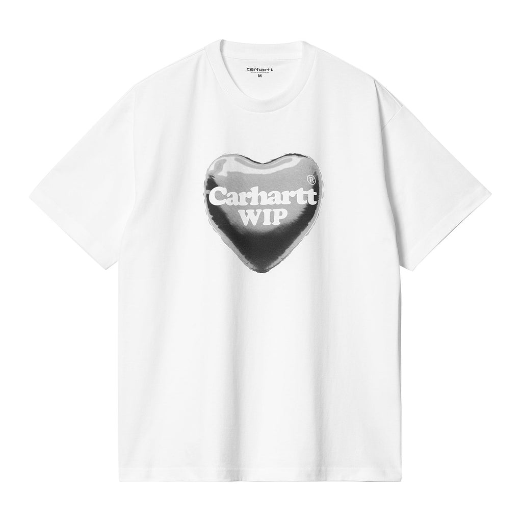 Heart Balloon T Shirt In White By Carhartt Wip Bored Of Southsea 8922