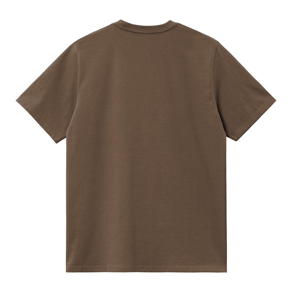 Carhartt WIP Pocket T Shirt - Coconut - back