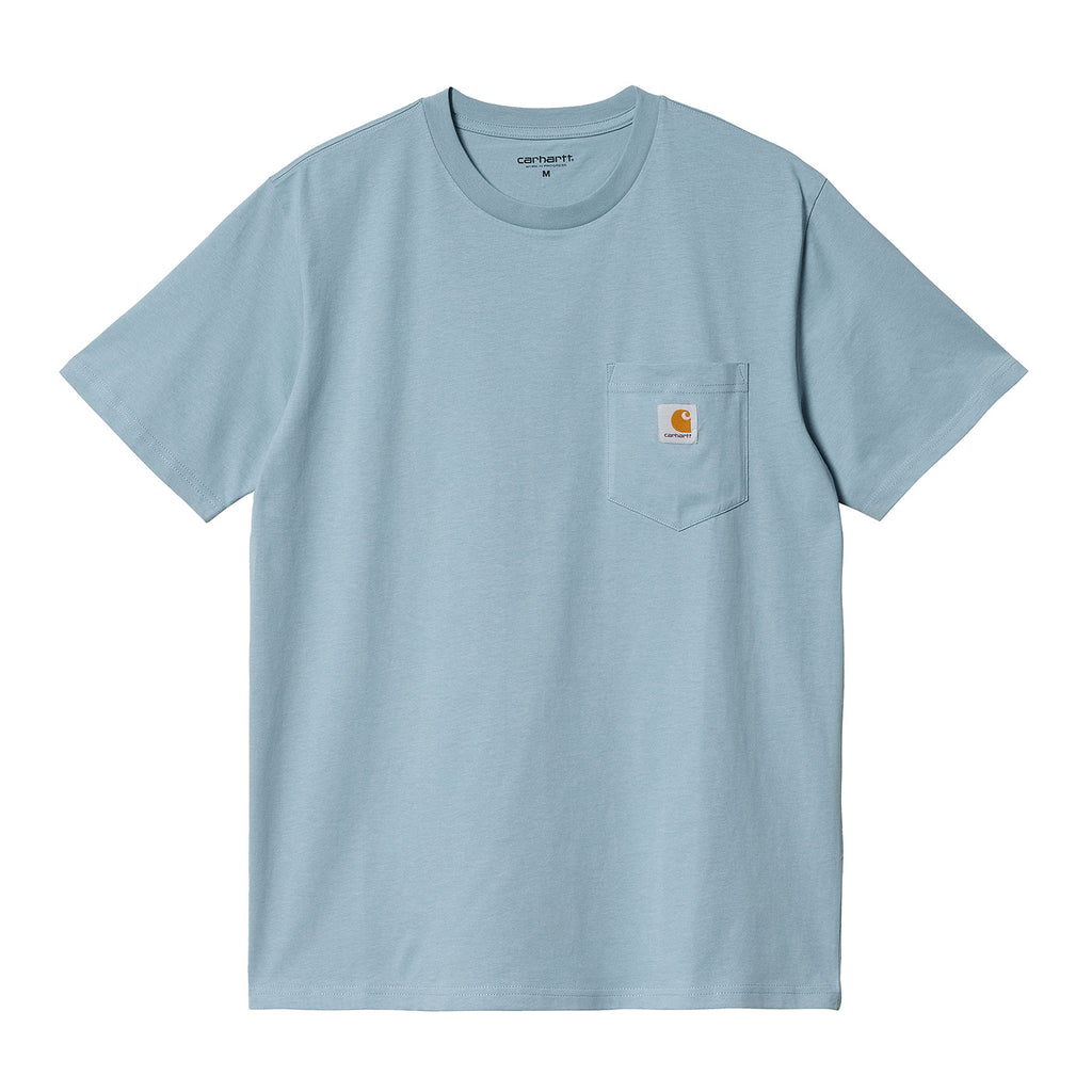 Carhartt WIP Pocket T Shirt - Misty Sky