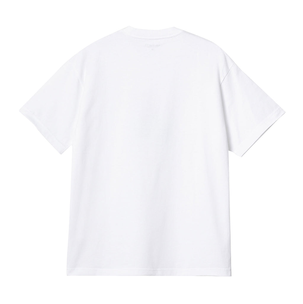 Carhartt WIP Warm Embrace T Shirt - White - back