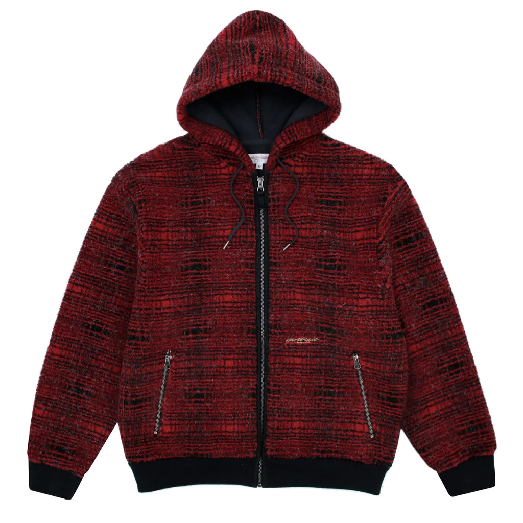 Yardsale Sherpa Fleece Hoodie - Red - main