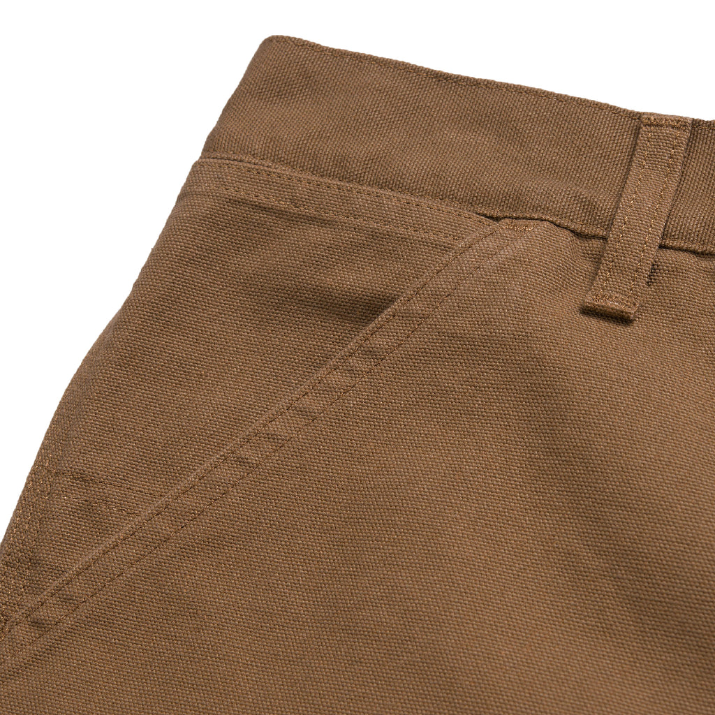 Carhartt WIP Single Knee Short - Hamilton Brown rinsed - pocket