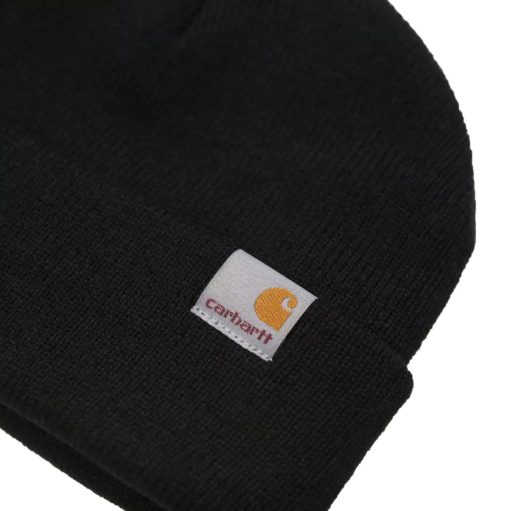 Carhartt WIP Stratus Hat Low - Black - label