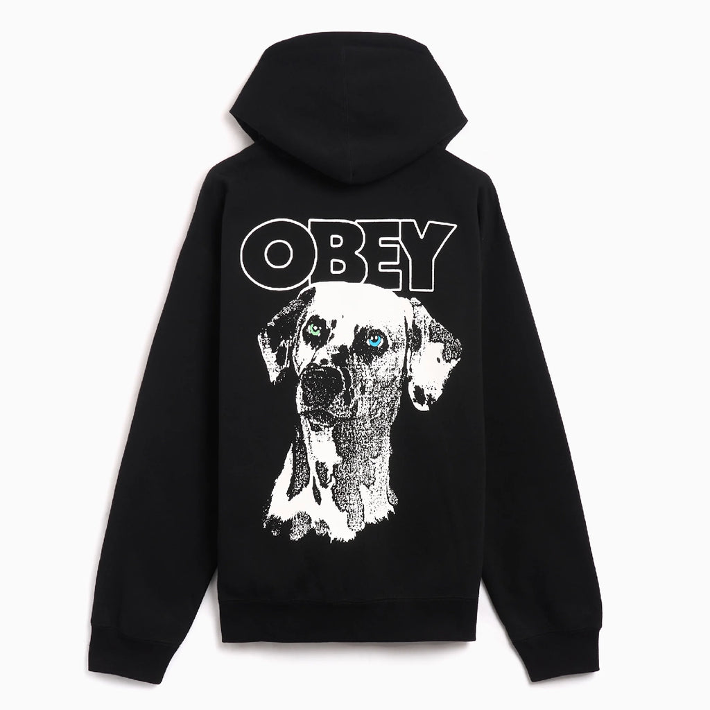 Obey Dalmation Hoodie - Black - back