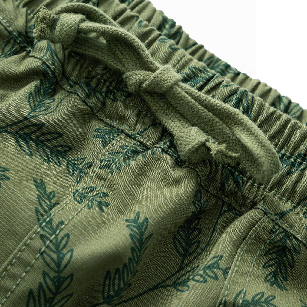 Service Works Branch Twill Chef Pant - Olive - closeup2