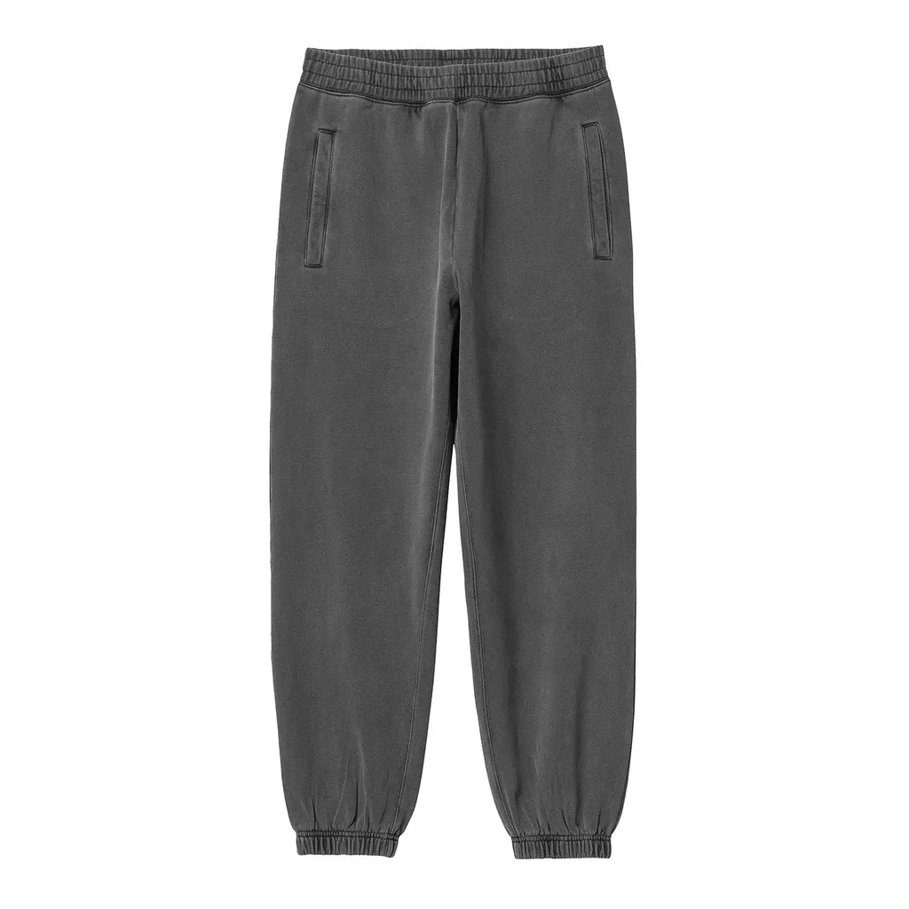 Carhartt Vista Grand Sweat Pants - Graphite Garment dyed - front