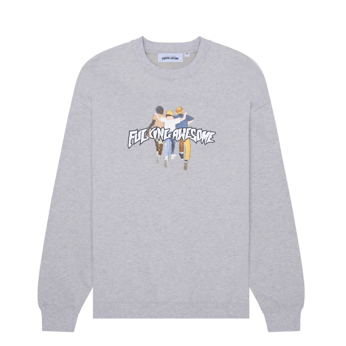 The Kids All Right Crewneck Sweatshirt in Heather Grey by Fucking