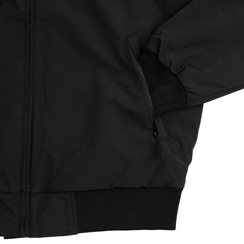 Carhartt Hooded Sail Jacket in Black / White - Cuff