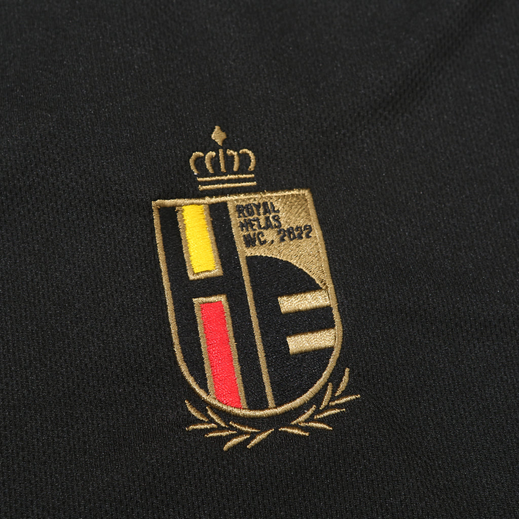 Helas Belgium WC22 Football Jersey  - Black