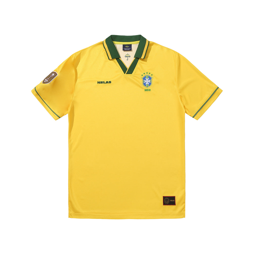 Helas Brazil WC22 Football Jersey  - Yellow