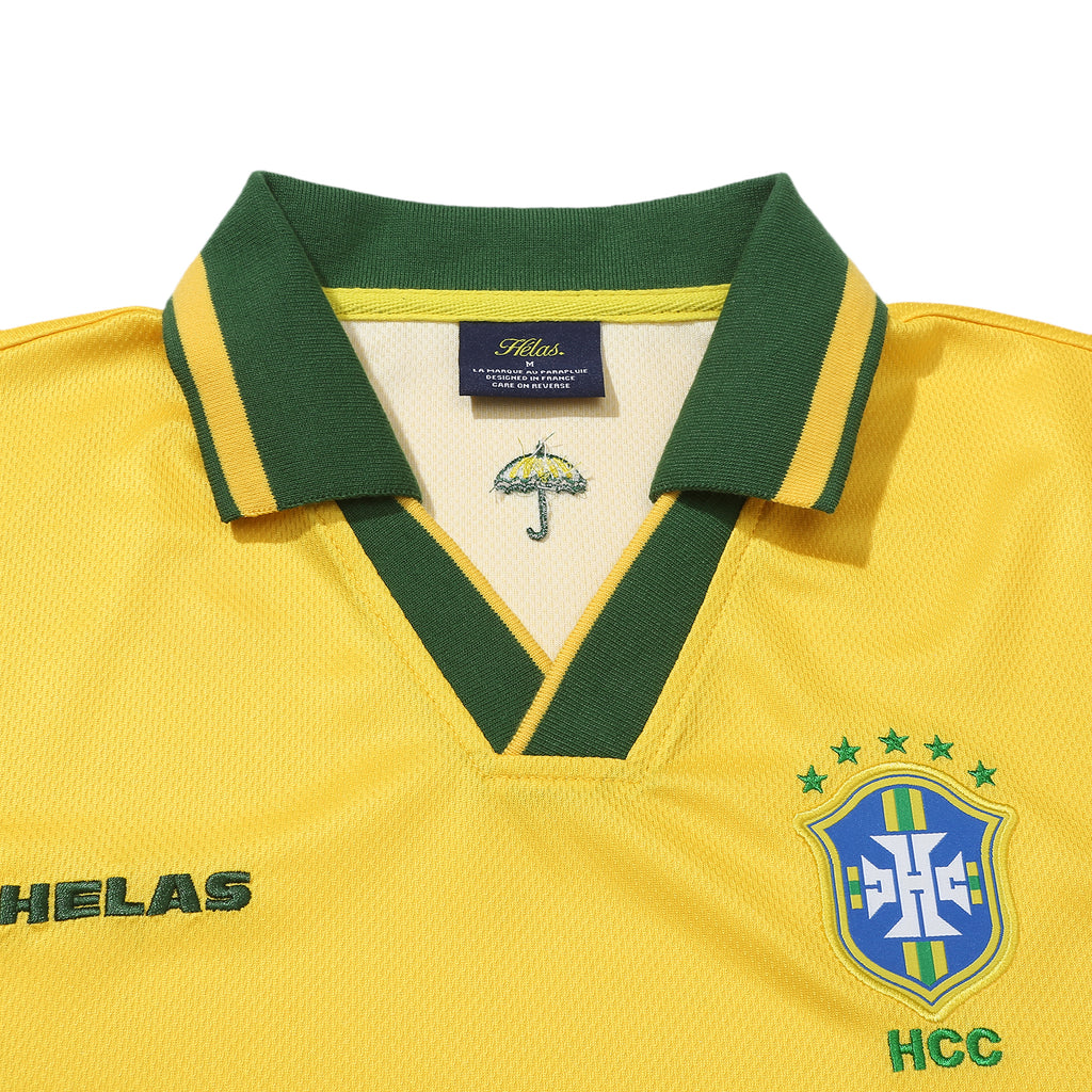 Helas Brazil WC22 Football Jersey  - Yellow