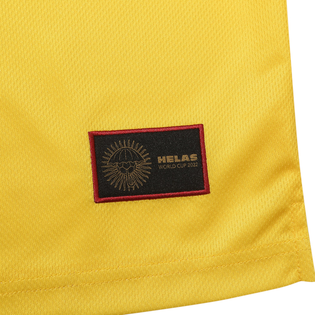 Helas Brazil WC22 Football Jersey  - Yellow