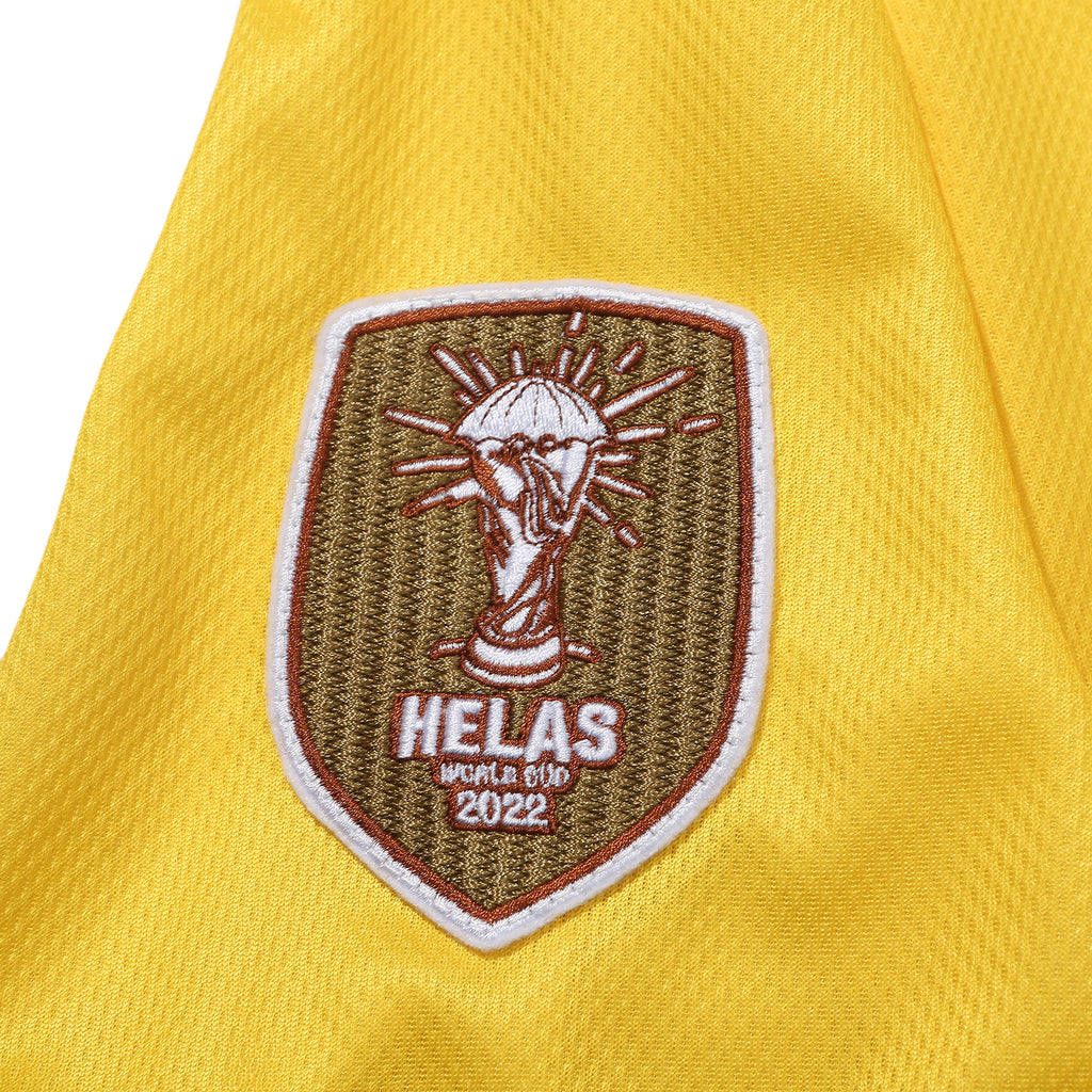 Helas Brazil WC22 Football Jersey  - Yellow