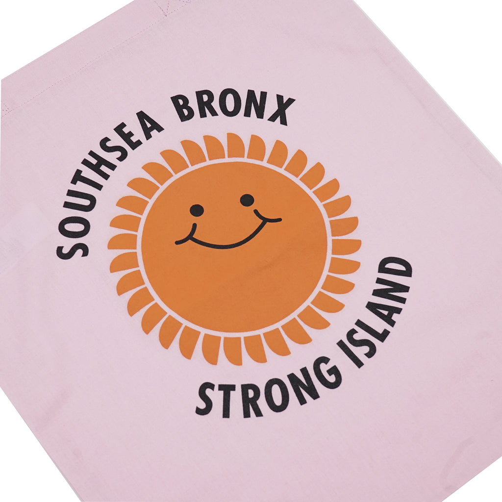 Southsea Bronx Strong Island Tote Bag - Baby Pink