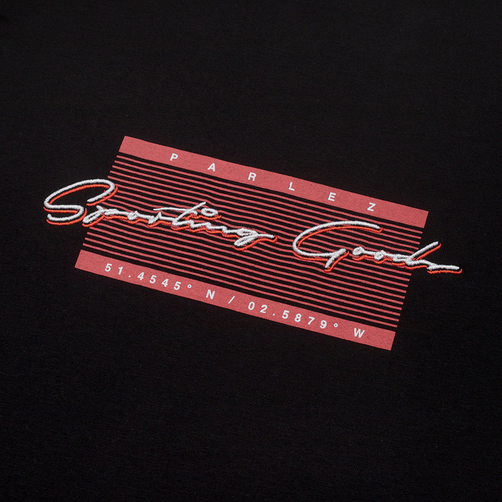 Parlez Delray T Shirt - Black - closeup