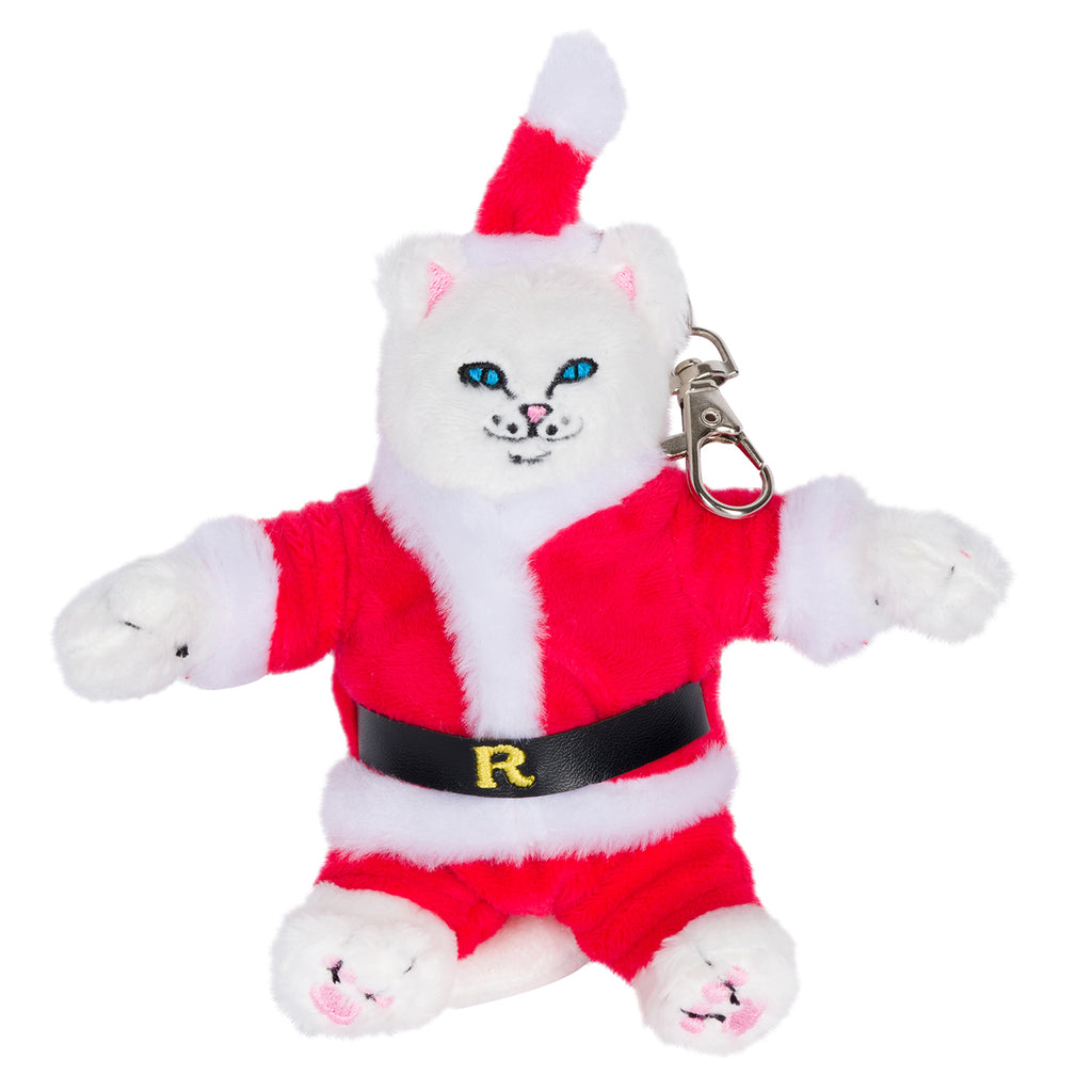 RIPNDIP Lord Santa Mini Plush Keychain - Red