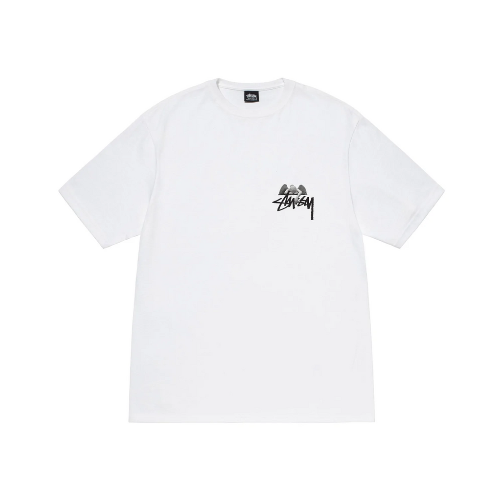 Angel T Shirt in White by Stussy | Bored of Southsea