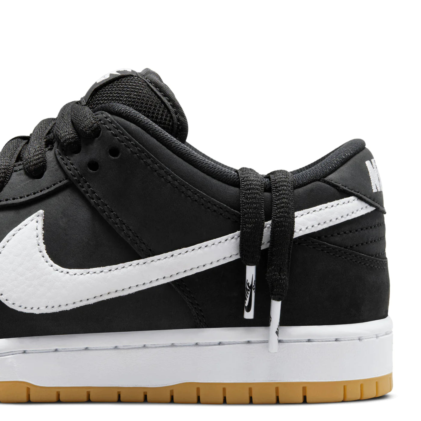 Nike SB Dunk Low - Black / White - Black - Gum Light Brown | Bored