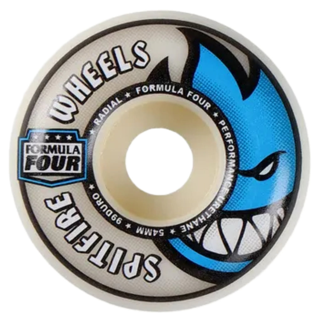 Spitfire Formula Four Radial Wheels 99 white - 54MM