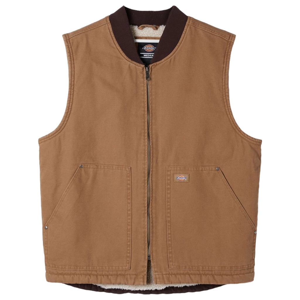 Dickies Duck Canvas Vest - Brown