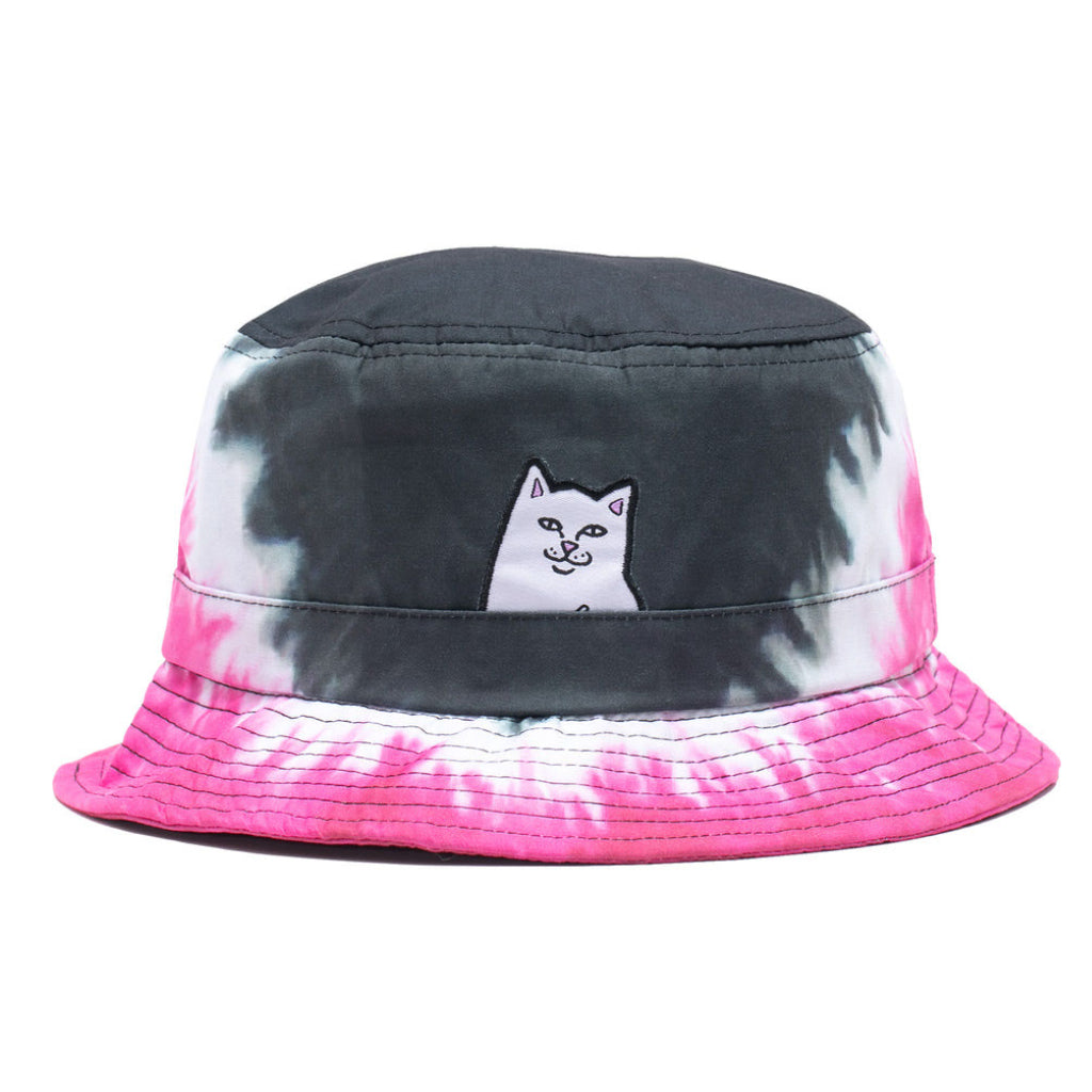 RIPNDIP Lord Nermal Tie Dye Bucket Hat Pink V Dye