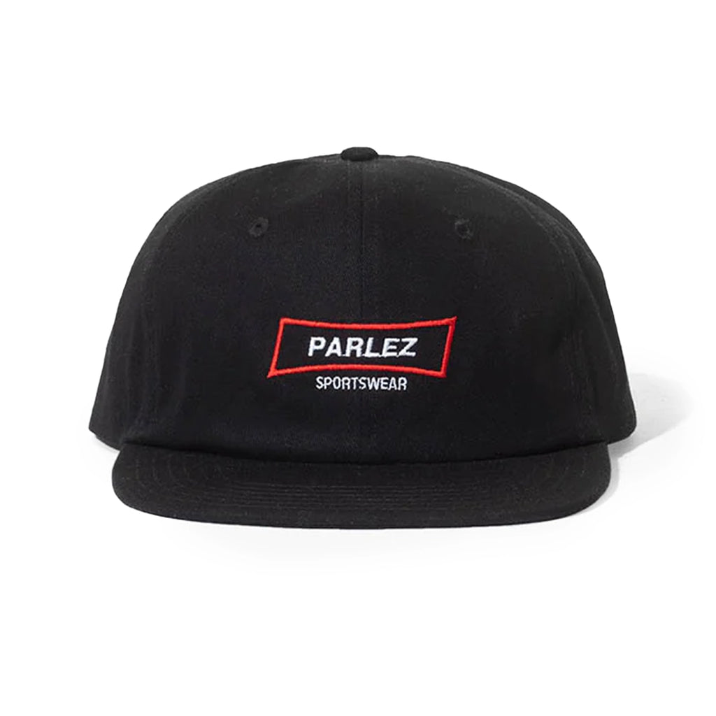 Parlez Down Town 6 Panel Hat - Black